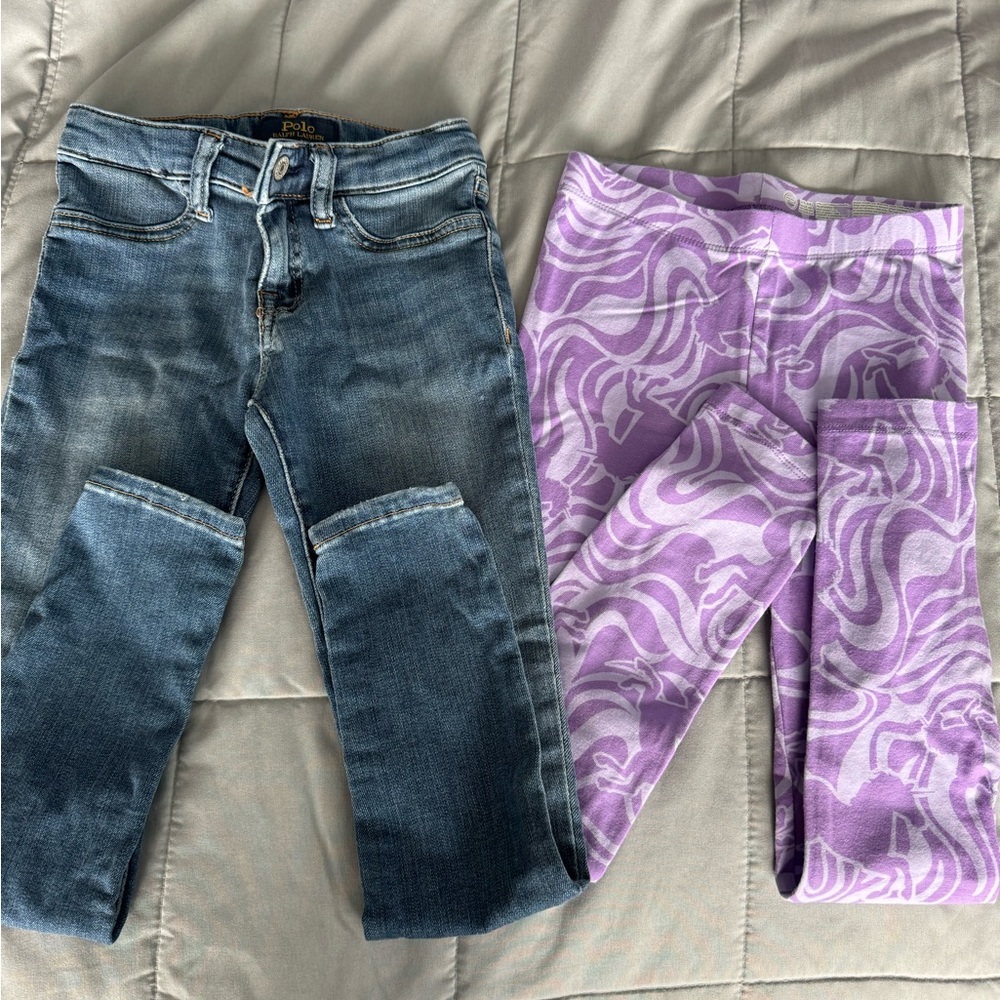 Ralph Lauren , the skinny jeans for girls